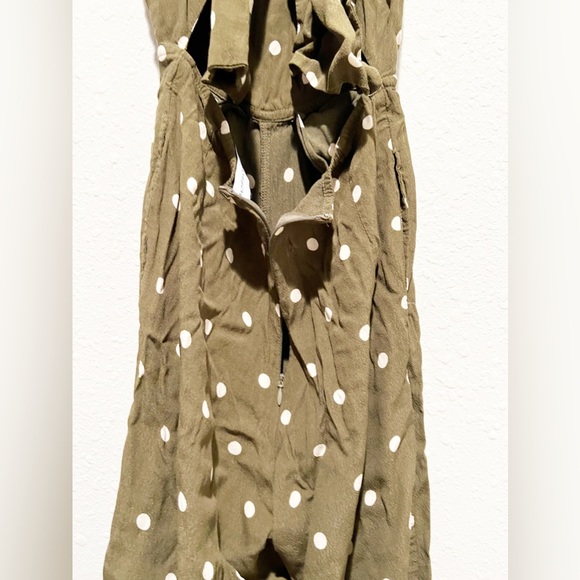 Faithful the Brand Playa Tie Back Jumpsuit Ronja Polka Dot Print Size 4 - Picture 11 of 14